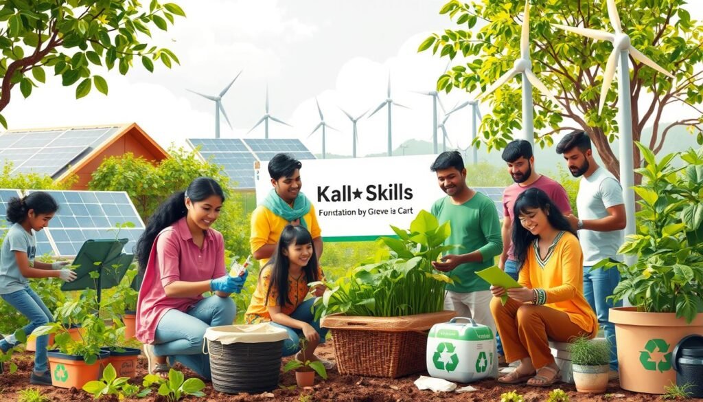 green skills for sustainable economy in India